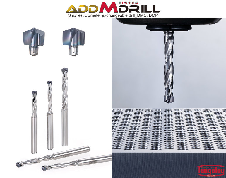 ADDMEISTERDRILL EXPANDS ITS DRILL HEAD OFFERINGS FOR INCREASED PRODUCTIVITY